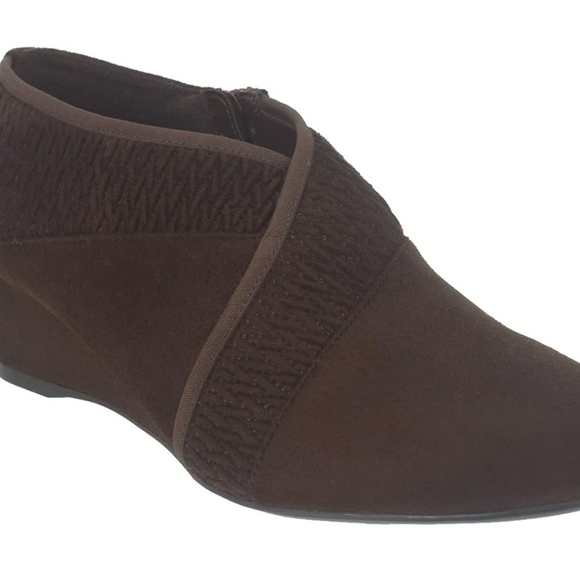 Impo International Glamia Stretch Wedge Ankle Bootie with Memory Foam - Picture 4 of 4